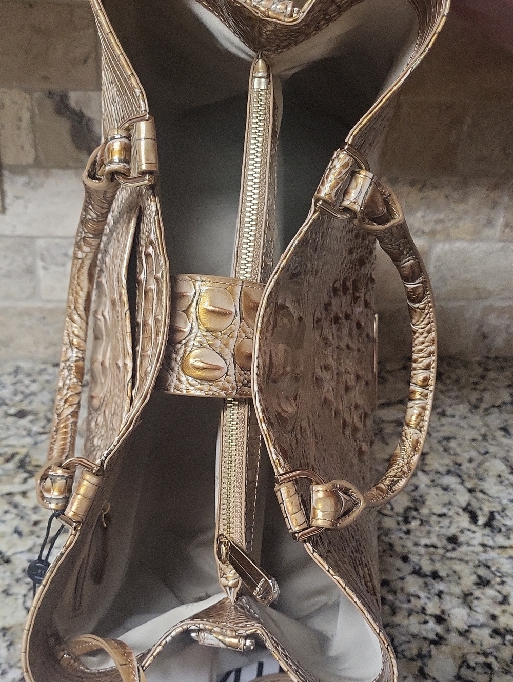 BRAHMIN Denise Satchel - Picture 9 of 13